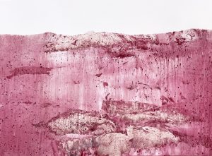 Géographie numéro 1103, 2025, 56x76cm. </br>Avec cadre 60x80cm.