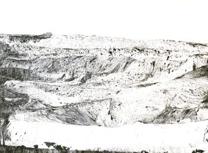 Géographie numéro 1002, 2025, 56x76cm. </br>Avec cadre 60x80cm.