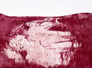 Géographie numéro 1102, 2025, 56x76cm. </br>Avec cadre 60x80cm.