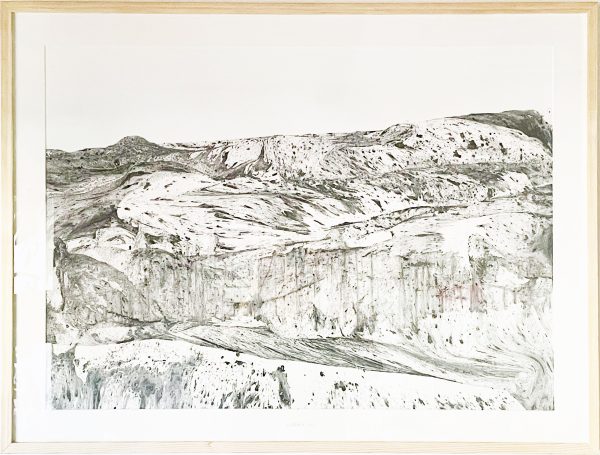 Géographie #1001, 2025, 56x76cm. </br>Avec cadre 60x80cm. – Image 2