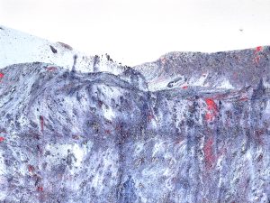 Géographie numéro 401, 2025, 18x24cm. </br>Avec cadre 30x40cm.