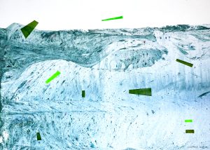 Géographie numéro V2002, 2026, 50x70cm. </br>Avec cadre 50x70cm.